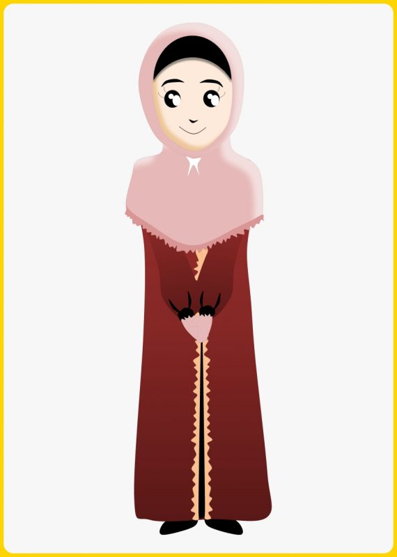 Detail Gambar Baju Kartun Muslimah Nomer 46