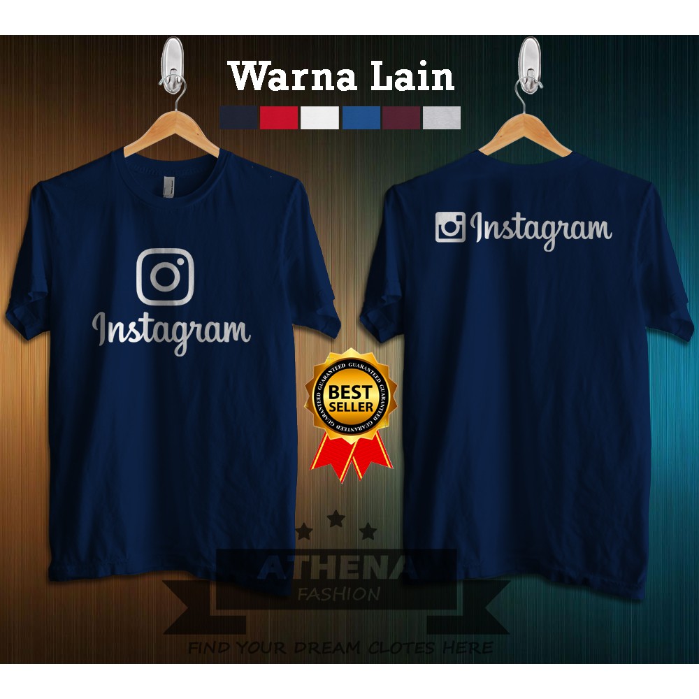 Detail Gambar Baju Kaus Yang Ada Tulisan Instagram Nomer 6