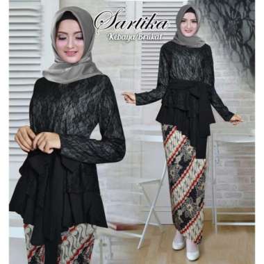 Detail Gambar Baju Kebaya Brokat Muslim Nomer 18