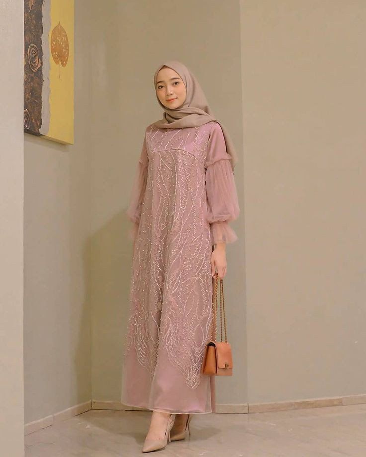 Detail Gambar Baju Kebaya Brokat Muslim Nomer 36