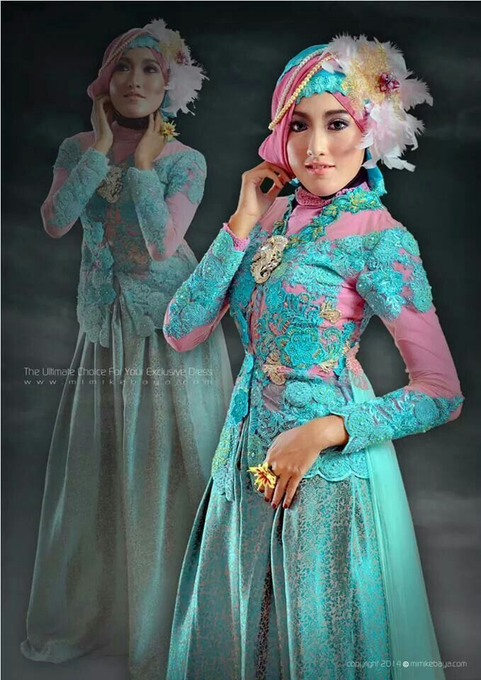 Detail Gambar Baju Kebaya Muslim Nomer 30