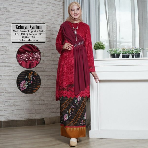 Detail Gambar Baju Kebaya Muslim Nomer 52