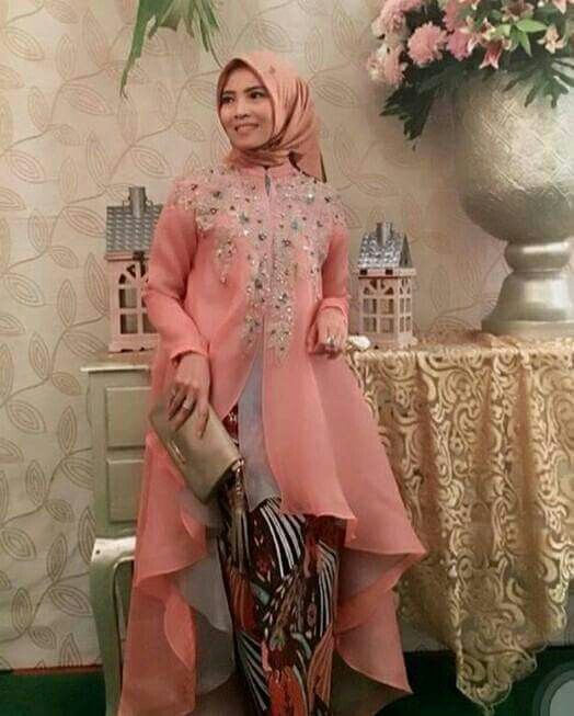 Detail Gambar Baju Kebaya Muslim Terbaru Nomer 19