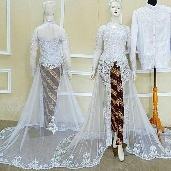 Detail Gambar Baju Kebaya Nikah Nomer 27