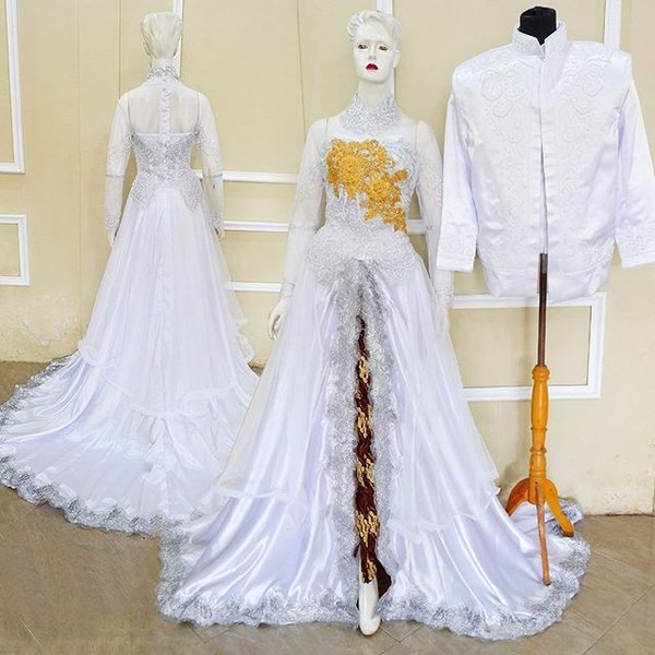 Detail Gambar Baju Kebaya Nikah Nomer 7