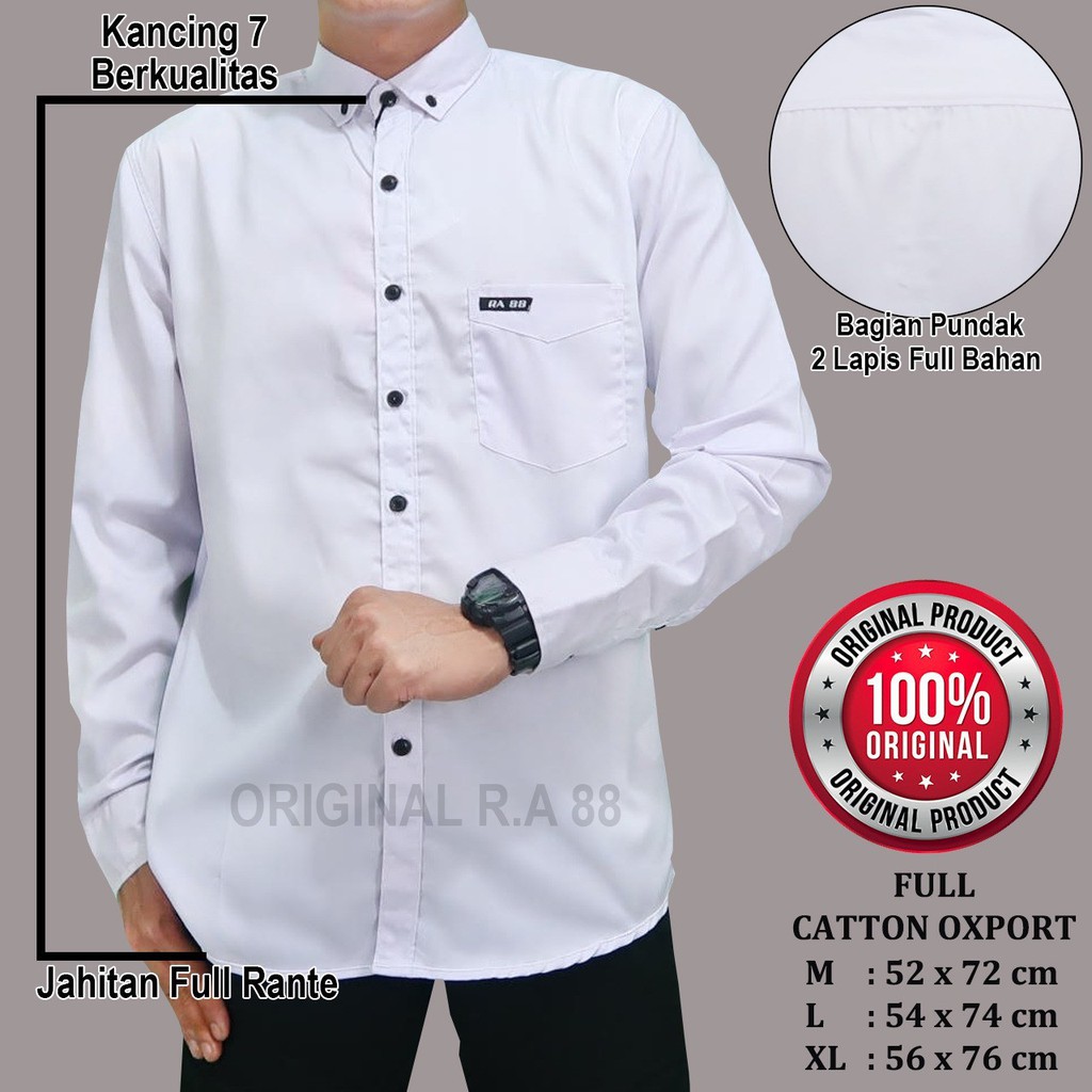 Detail Gambar Baju Kemeja Putih Nomer 22