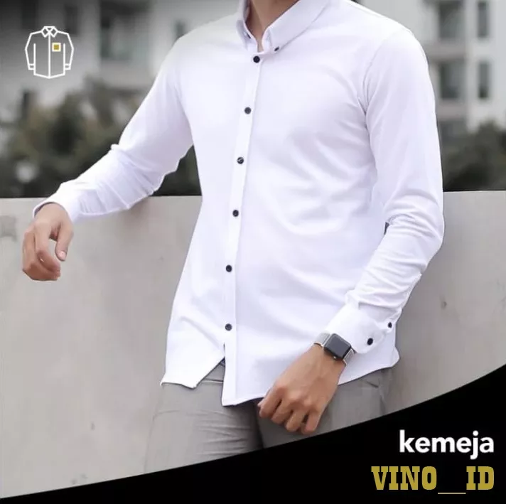 Detail Gambar Baju Kemeja Putih Nomer 26