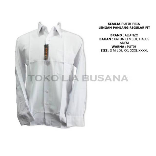 Detail Gambar Baju Kemeja Putih Nomer 36