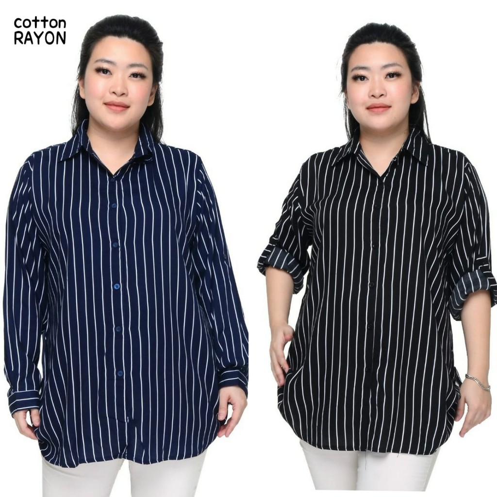 Gambar Baju Kemeja Wanita Warna Hitam - KibrisPDR