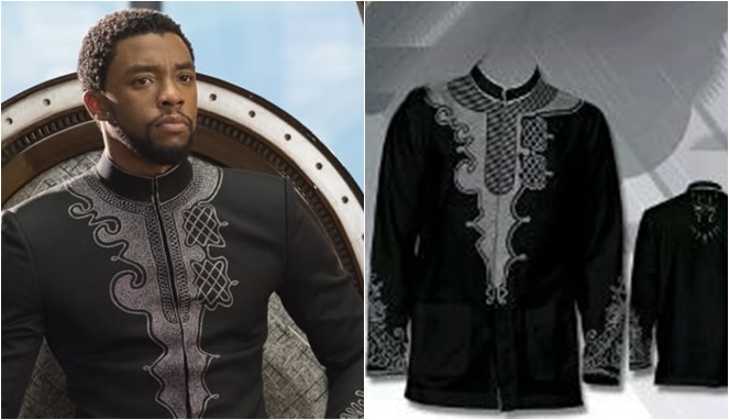 Detail Gambar Baju Koko Black Panther Nomer 2