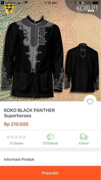 Detail Gambar Baju Koko Black Panther Nomer 33