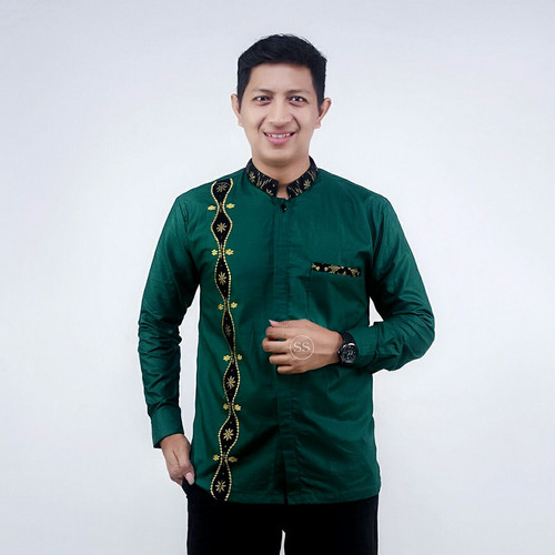 Detail Gambar Baju Koko Bordir Nomer 46