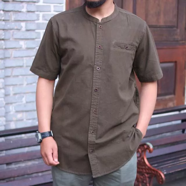 Detail Gambar Baju Koko Lengan Pendek Nomer 7