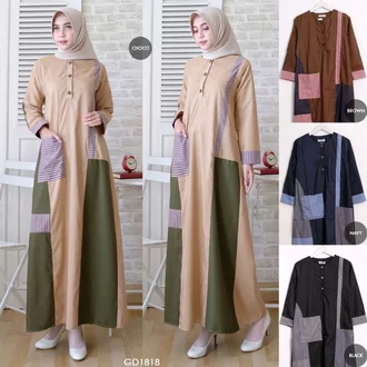 Detail Gambar Baju Muslim 2018 Nomer 50