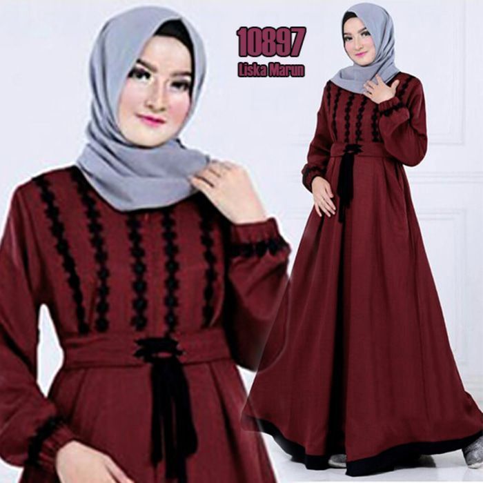 Detail Gambar Baju Muslim 2019 Nomer 45