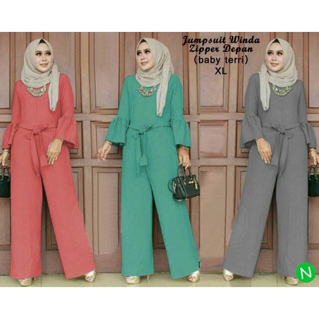 Detail Gambar Baju Muslim Dan Jumpsuit Nomer 2