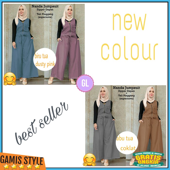 Detail Gambar Baju Muslim Dan Jumpsuit Nomer 35