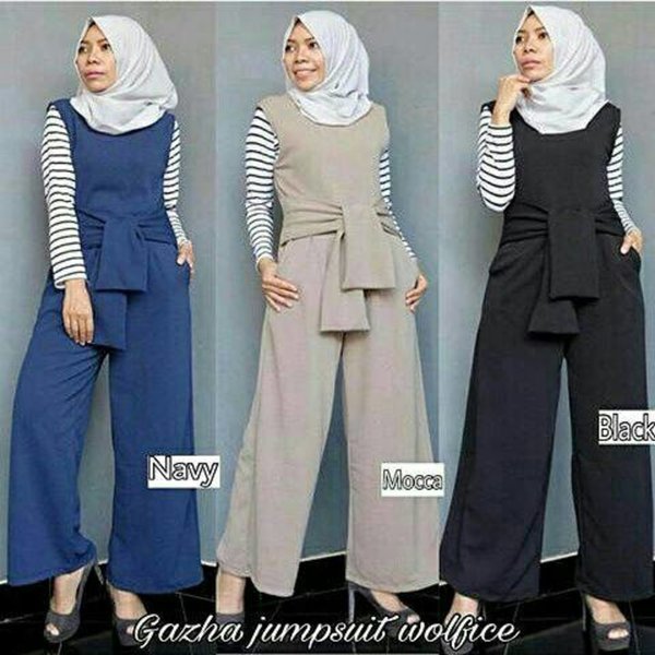 Detail Gambar Baju Muslim Dan Jumpsuit Nomer 7