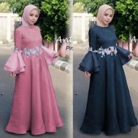 Detail Gambar Baju Muslim Dasar Organza Nomer 10