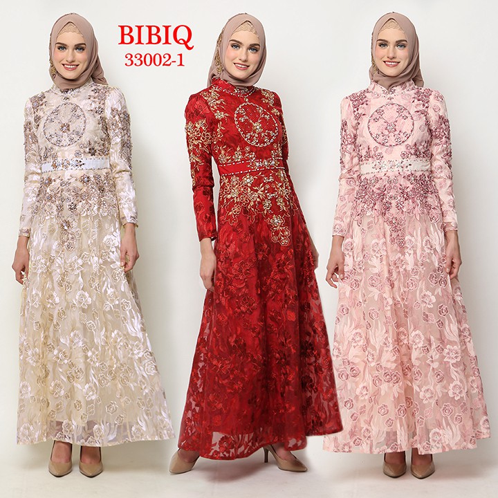 Detail Gambar Baju Muslim Dasar Organza Nomer 30