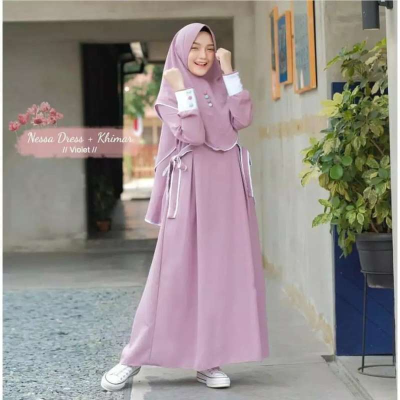 Detail Gambar Baju Muslim Wanita Nomer 10