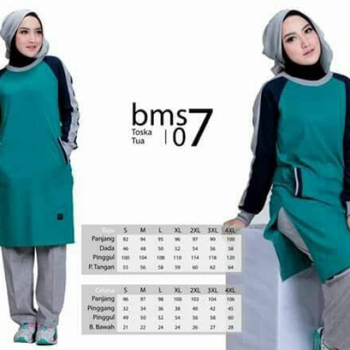 Detail Gambar Baju Olahraga Muslimah Nomer 17