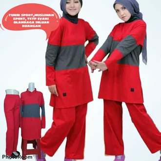 Detail Gambar Baju Olahraga Muslimah Nomer 20