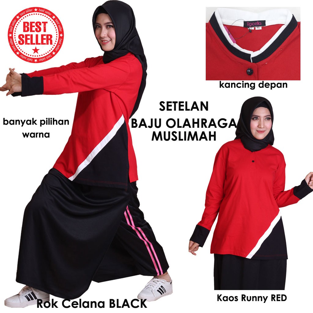 Detail Gambar Baju Olahraga Muslimah Nomer 5