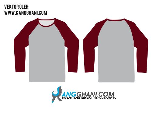 Gambar Baju Panjang Polos Format Corel - KibrisPDR