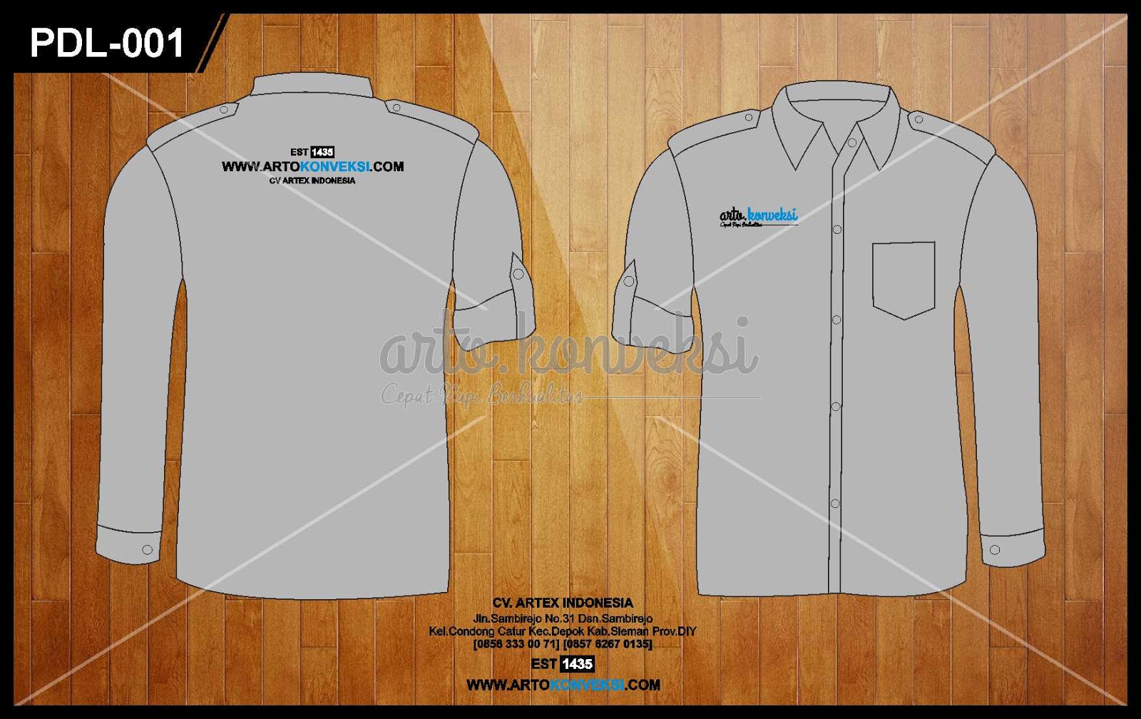 Detail Gambar Baju Panjang Polos Format Corel Nomer 17