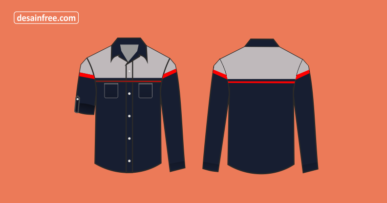 Detail Gambar Baju Panjang Terbaru Desain Baju Lengan Panjang Coreldraw Nomer 30