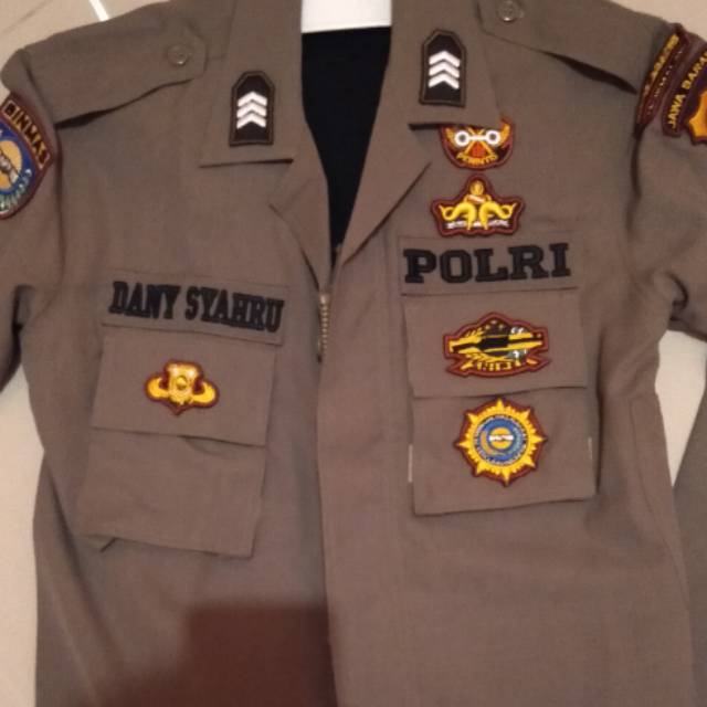 Detail Gambar Baju Pdl A1 Polri Nomer 3