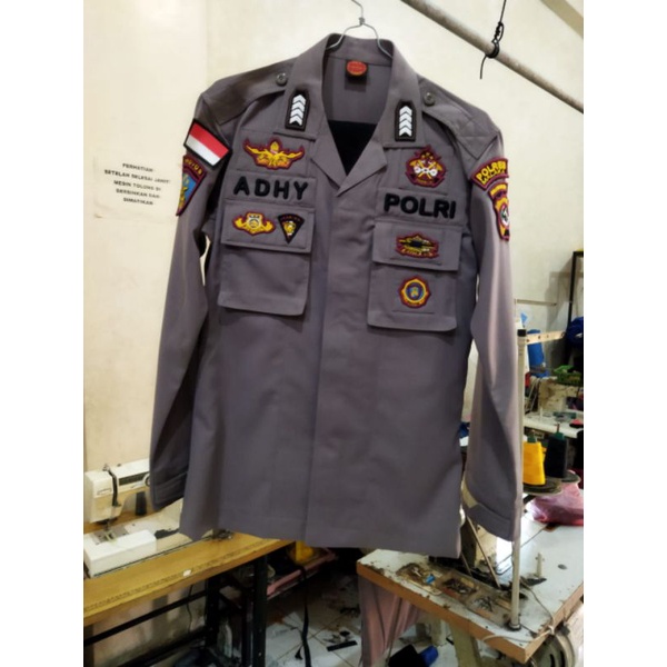 Detail Gambar Baju Pdl A1 Polri Nomer 27