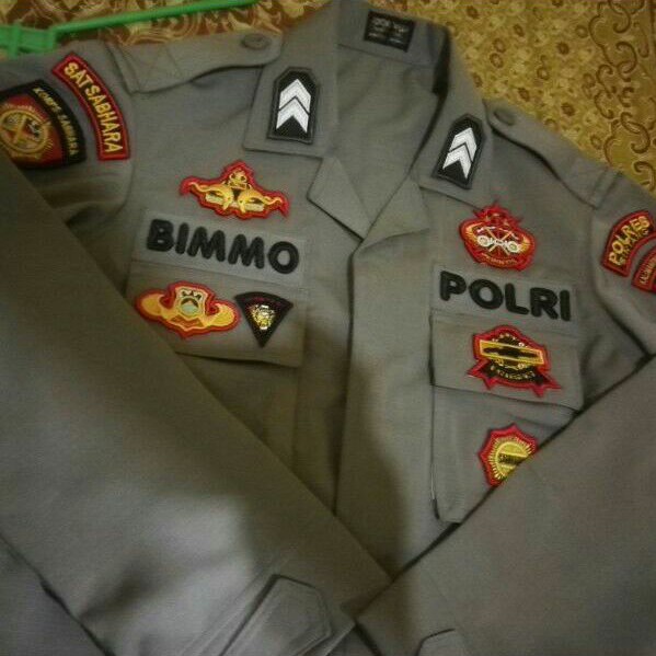 Detail Gambar Baju Pdl A1 Polri Nomer 34