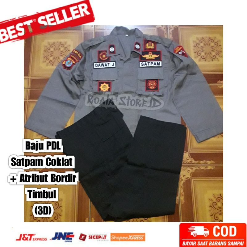 Detail Gambar Baju Pdl Security Nomer 21