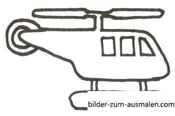 Detail Hubschrauber Zum Ausmalen Nomer 20