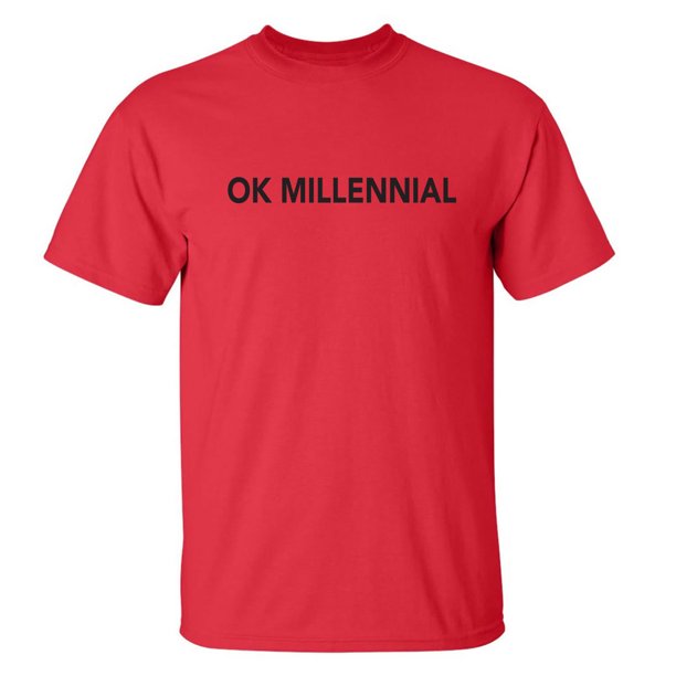 Detail Millennial T Shirt Nomer 7