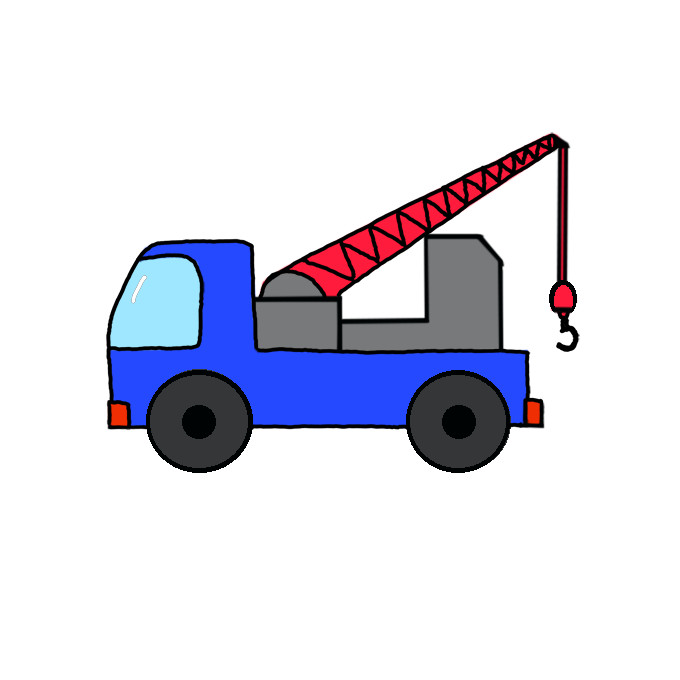 Detail Mobile Crane Diagram Nomer 3