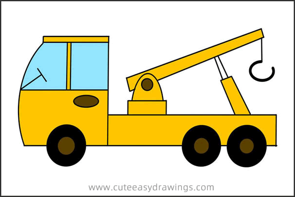 Detail Mobile Crane Diagram Nomer 6