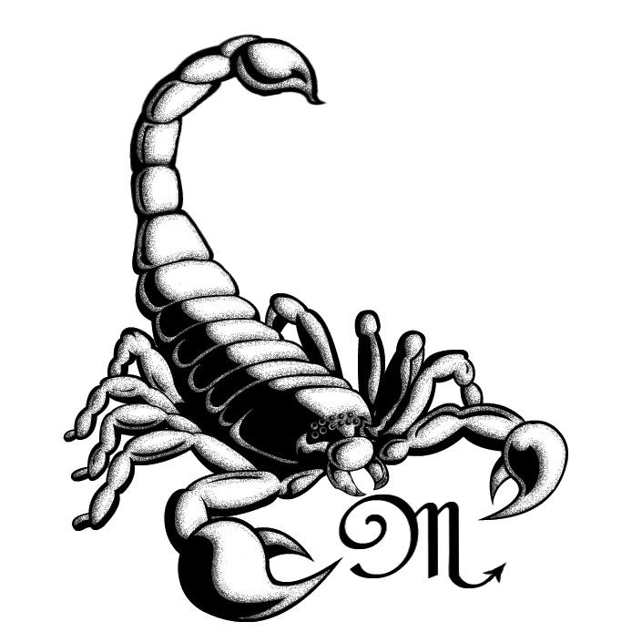 Detail Skorpion Tattoo Sternbild Nomer 7