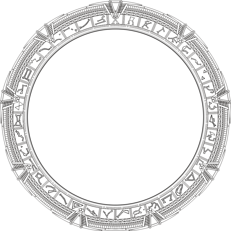Detail Stargate Glyphen Nomer 2