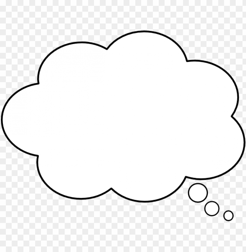 Detail Thinking Cloud Drawing Nomer 7