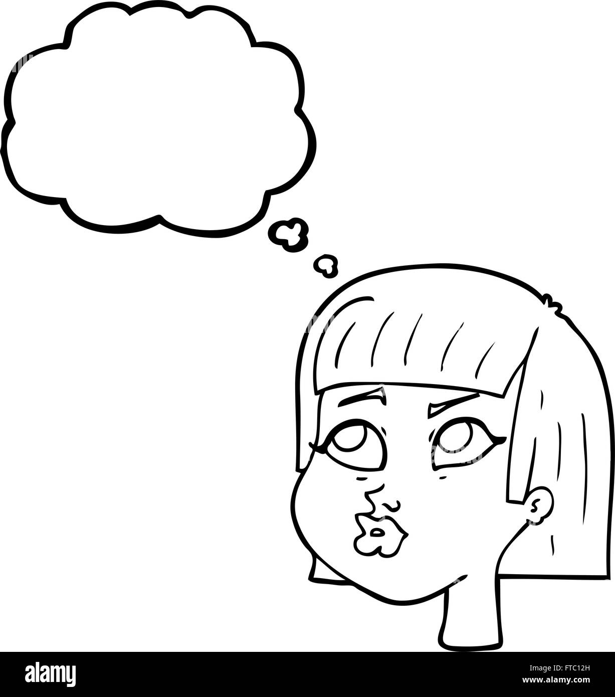 Detail Thinking Cloud Drawing Nomer 16