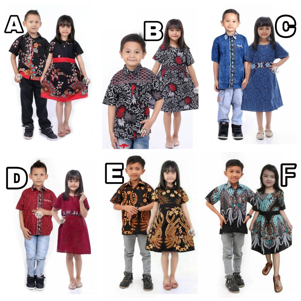 Detail Gambar Baju Pesta Anak Kombinasi Batik Nomer 47