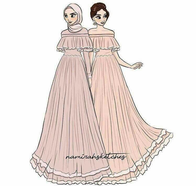 Gambar Baju Pesta Animasi - KibrisPDR