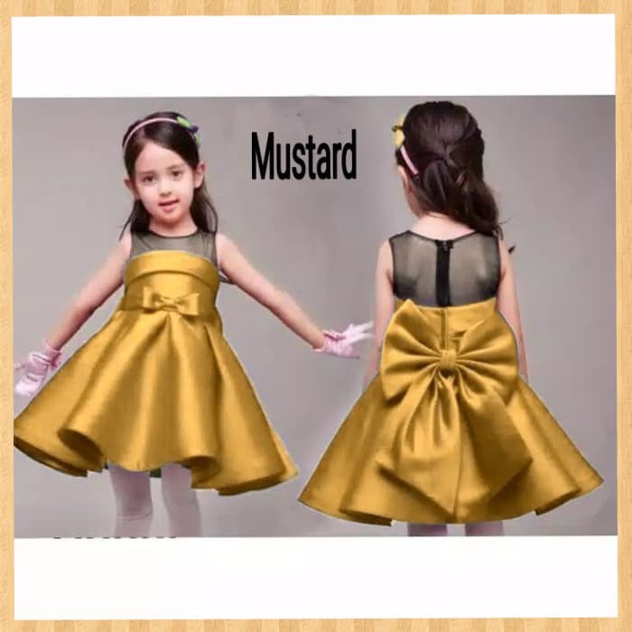 Detail Gambar Baju Pesta Bayi Warna Kuning Nomer 31