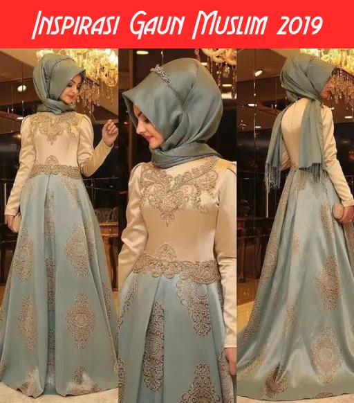 Detail Gambar Baju Pesta Muslim 2017 Nomer 18