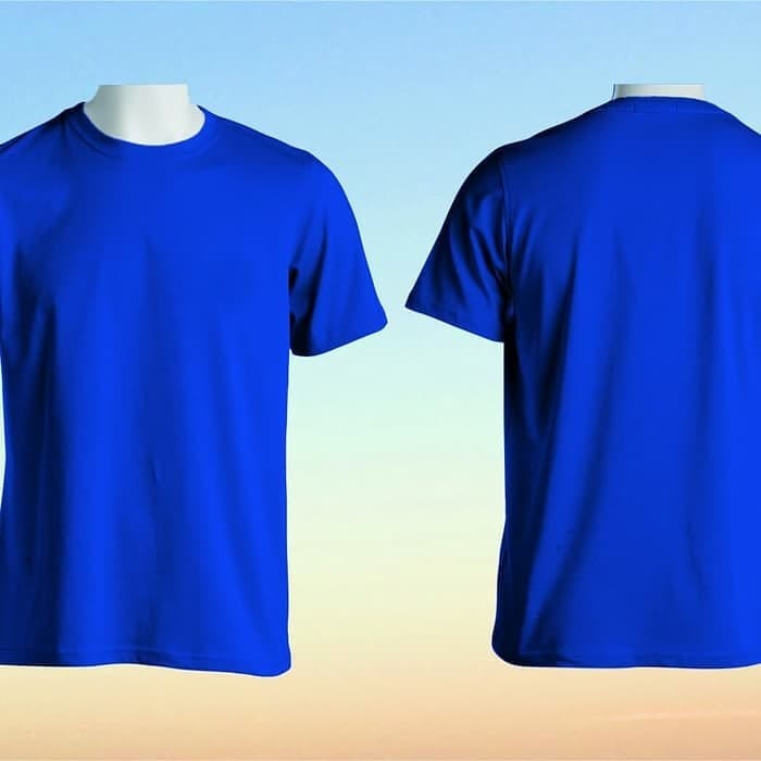 Detail Gambar Baju Polos Biru Nomer 5