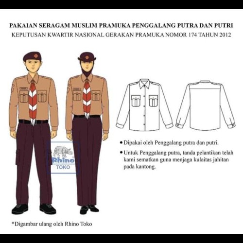 Detail Gambar Baju Pramuka Nomer 50