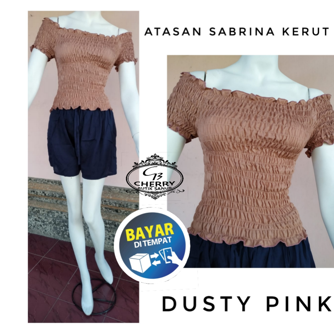 Detail Gambar Baju Sabrina Kerut Nomer 13